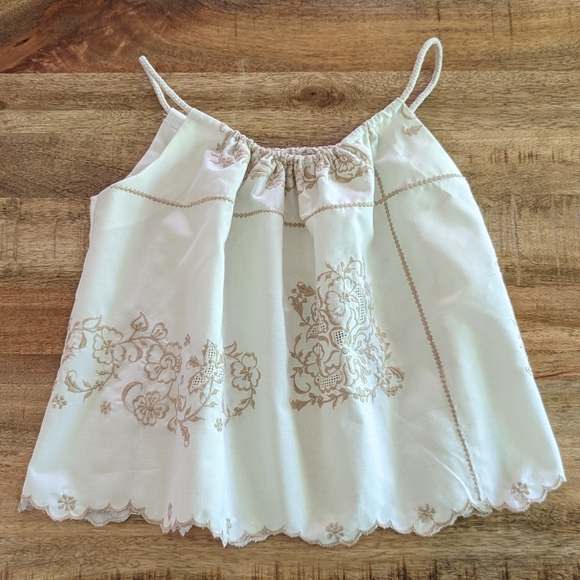 VINTAGE TABLECLOTH swing top 1970's upcycled M - Picture 11 of 12